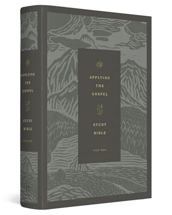 Esv Applying The Gospel Study Bible For Men (Hardcover)-..