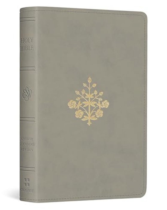 Esv Vest Pocket New Testament With Psalms And Proverbs, Red Letter (Trutone, Stone, Branch Design)-..