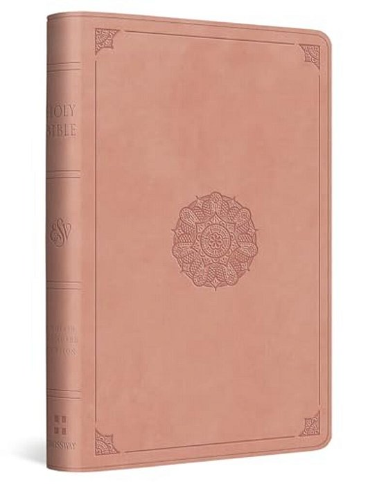 Esv Compact Bible (Trutone, Blush Rose, Emblem Design)-..