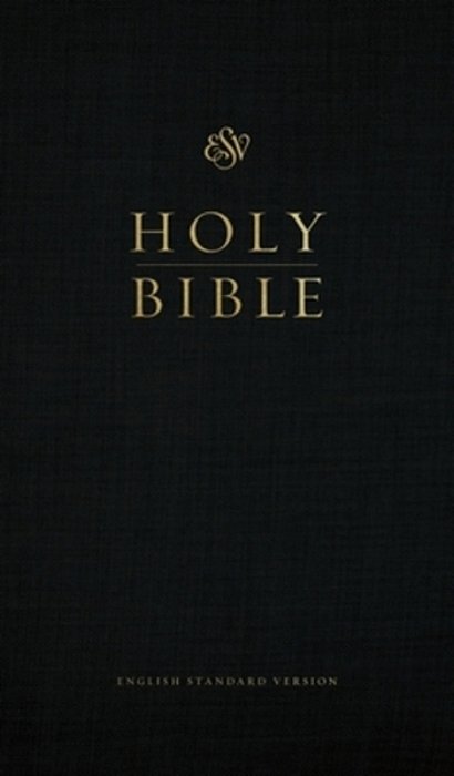 Esv Church Bible (Hardcover, Black)-..