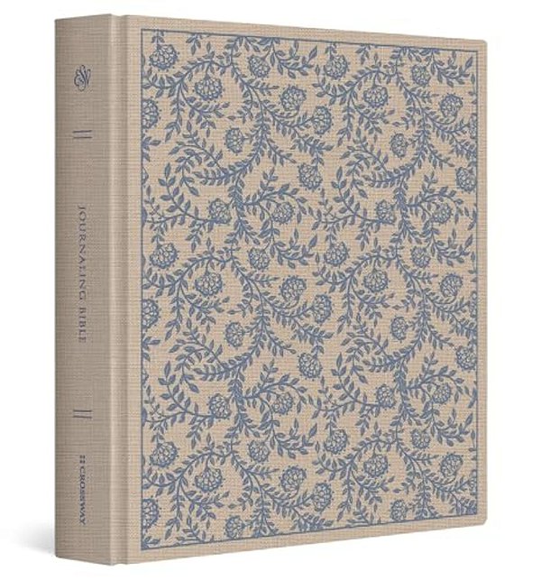 Esv Journaling Bible (Cloth Over Board, Flowers Design)-..