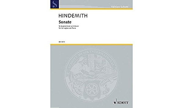 Sonata For English Horn And Piano: English Horn And Piano-..