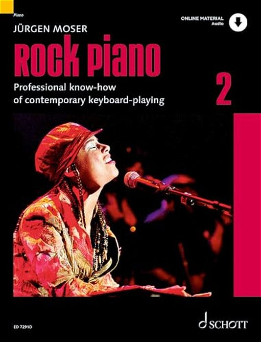 Rock Piano Volume 2: Professional Know-How Of Contemporary Keyboard-Playing Basic Rock Styles/Solo Lines/Creative Playing German-..