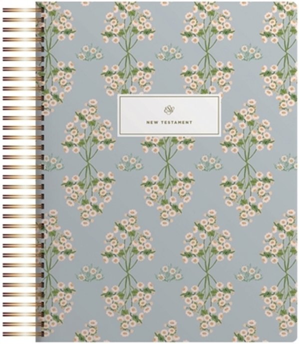 Esv Spiral-Bound Journaling Bible, New Testament (Hardcover, Cover Artwork By Lulie Wallace)-..
