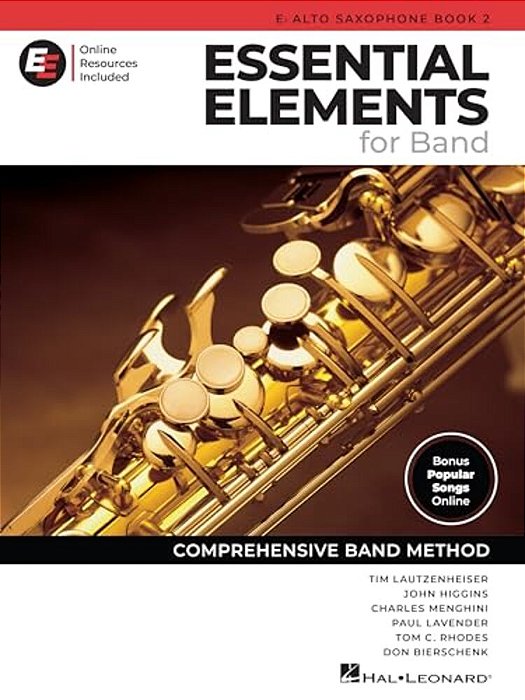 Essential Elements For Band - Eb Alto Saxophone Book 2 With Eei-..