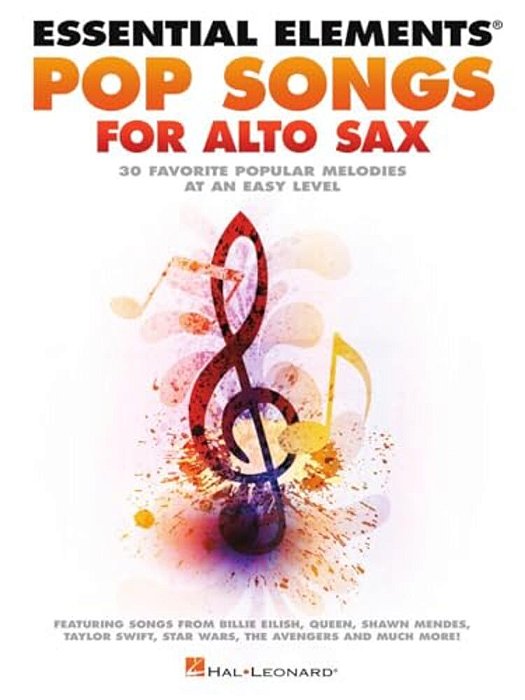 Essential Elements Pop Songs For Alto Saxophone-..