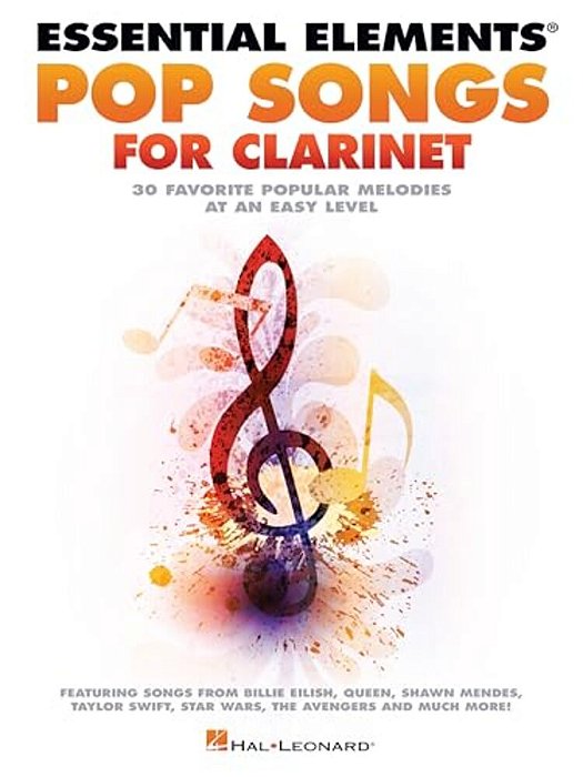 Essential Elements Pop Songs For Clarinet-..