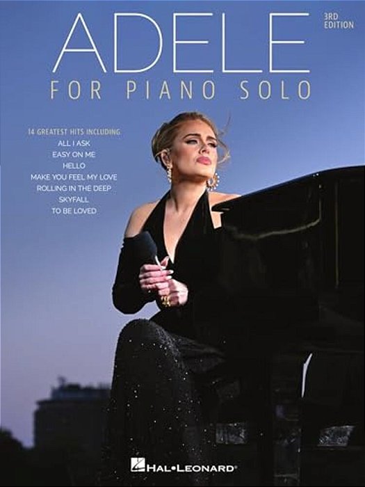 Adele For Piano Solo Songbook - 3RD Edition-..