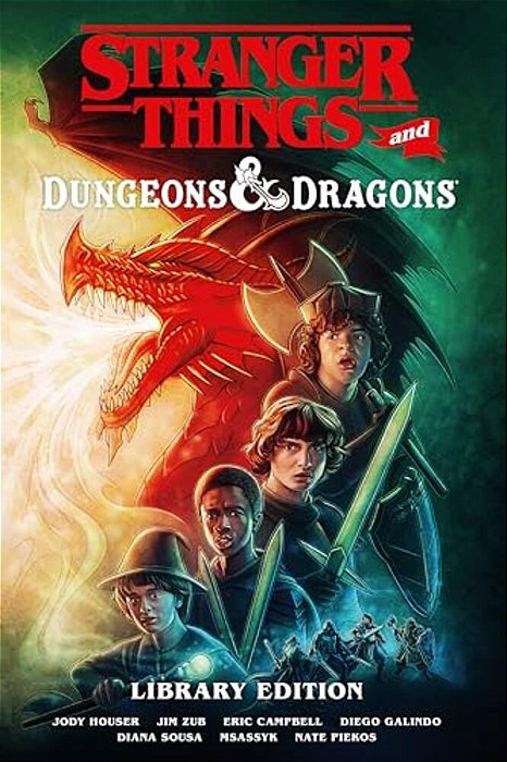 Stranger Things And Dungeons & Dragons Library Edition-..