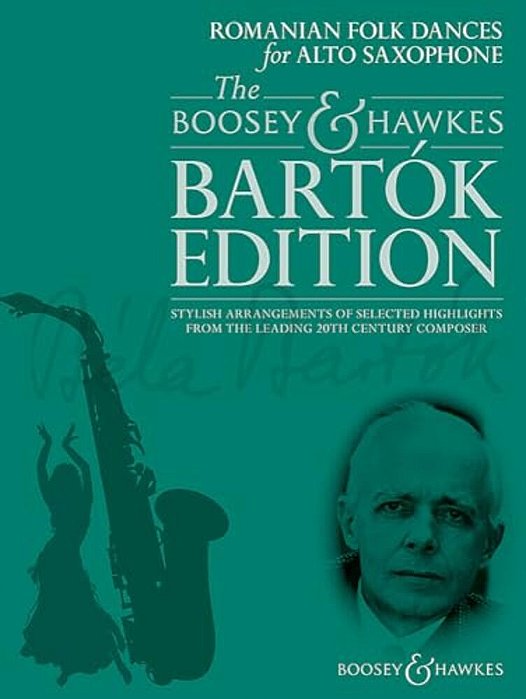 Romanian Folk Dances: For Alto Saxophone And Piano-..