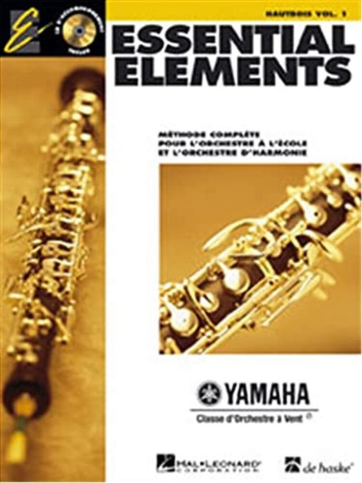 Essential Elements For Band Avec Eei Vol. 1 - Hautbois Book/Online Audio-..