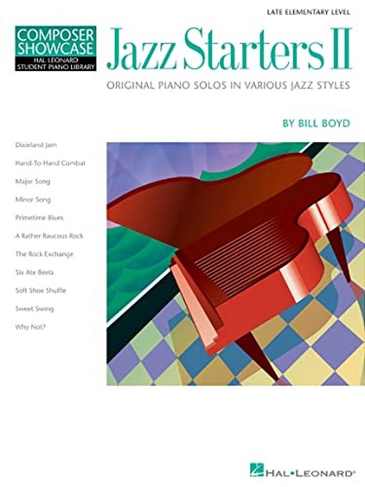Jazz Starters II: Late Elementary Level Composer Showcase-..