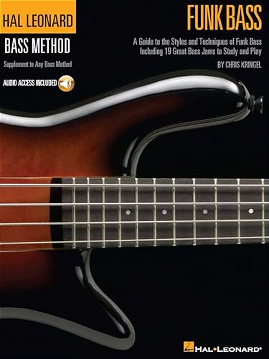 Funk Bass A Guide To The Techniques And Philosophies Of Funk Bass Book/Online Audio-..