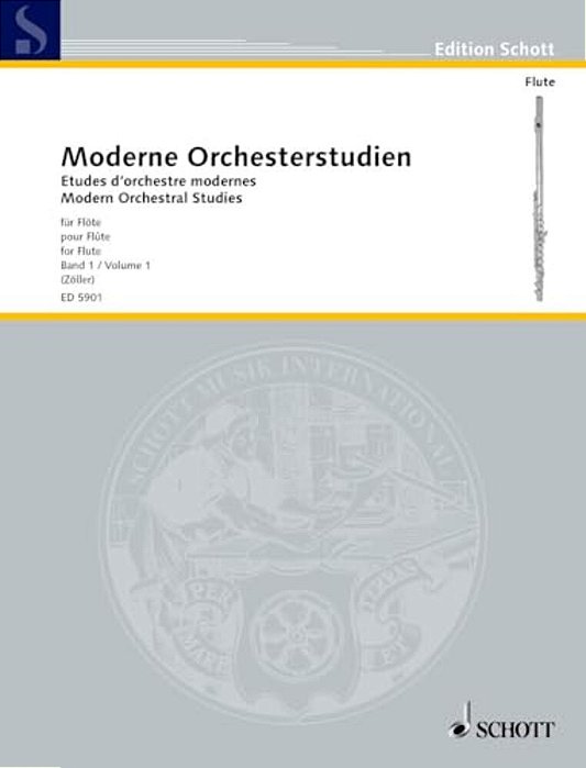 Modern Orchestral Studies For Flute - Vol. 1-..