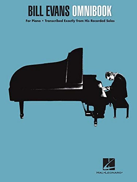 Bill Evans Omnibook For Piano - Jazz Piano Sheet Music Collection With 40 Pieces - Jazz Piano Book W-..