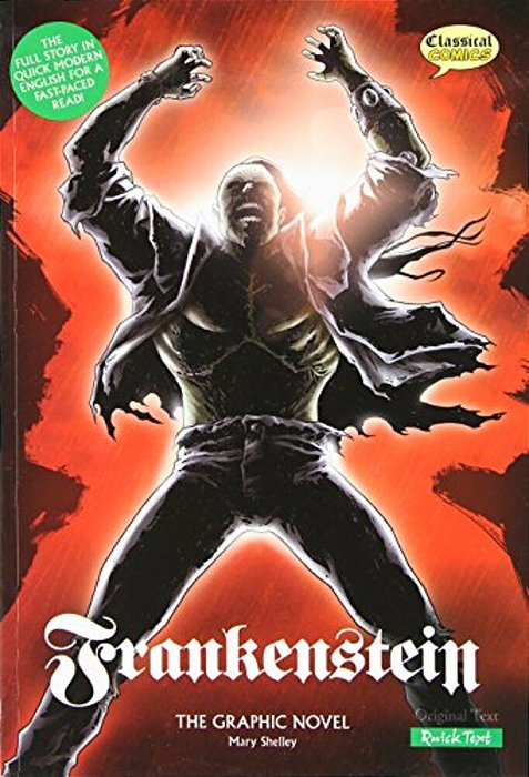 Frankenstein The Graphic Novel: Quick Text-..