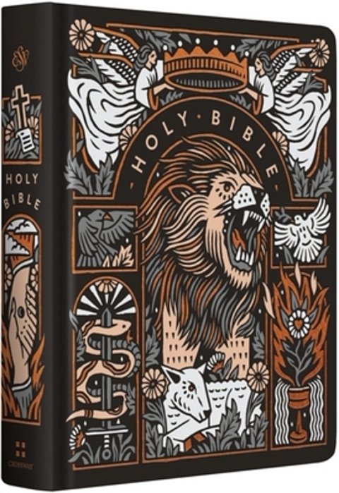 Esv Journaling Study Bible, Artist Series (Hardcover, Joshua Noom, The Lion And The Lamb)-..