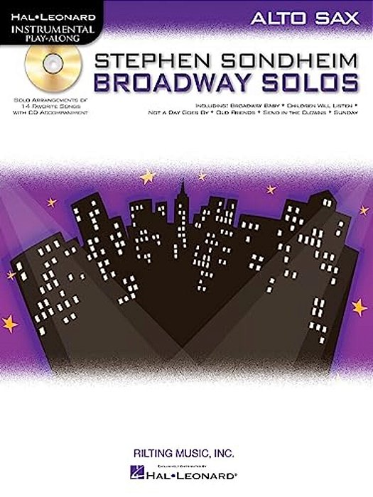 Stephen Sondheim - Broadway Solos: Alto Sax-..