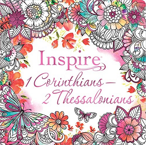 Inspire: 1 Corinthians--2 Thessalonians (Softcover): Coloring & Creative Journaling Through 1 Corinthians--2 Thessalonians-..