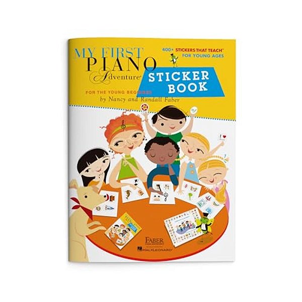 My First Piano Adventure Sticker Book-..