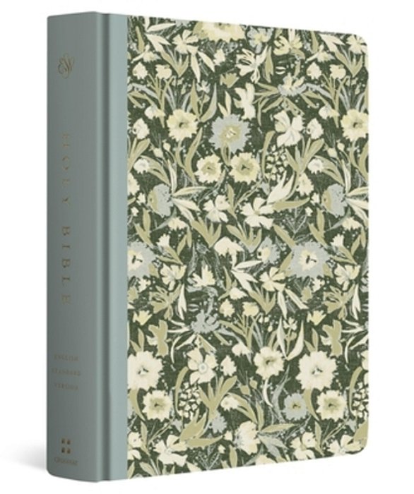 Esv Single Column Journaling Bible, Large Print, Artist Series (Cloth Over Board, Lulie Wallace, Martha)-..
