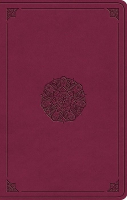 Esv Premium Gift Bible (Trutone, Raspberry, Emblem Design)-..
