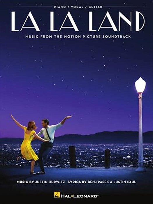 La La Land Music From The Motion Picture Soundtrack Piano/Vocal/guitar Songbook Sheet Music Including City Of Stars Audition And Another Day Of Sun-..
