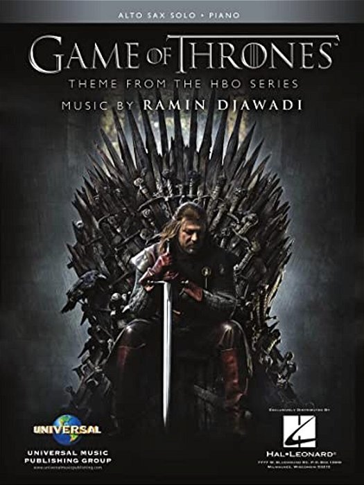 Game Of Thrones For Alto Sax And Piano: Theme From The Hbo Series-..