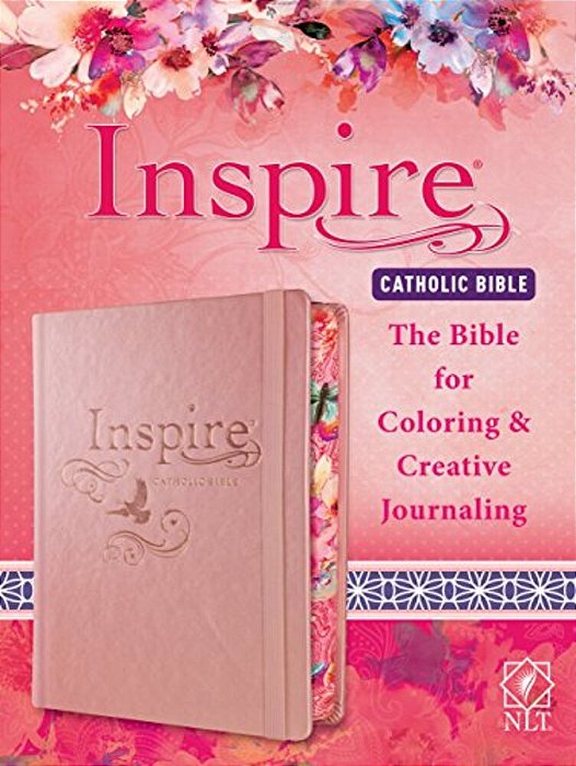 Inspire Catholic Bible Nlt: The Bible For Coloring & Creative Journaling-..