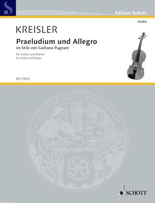 Praeludium And Allegro: In Style Of Gaetano Pugnani-..