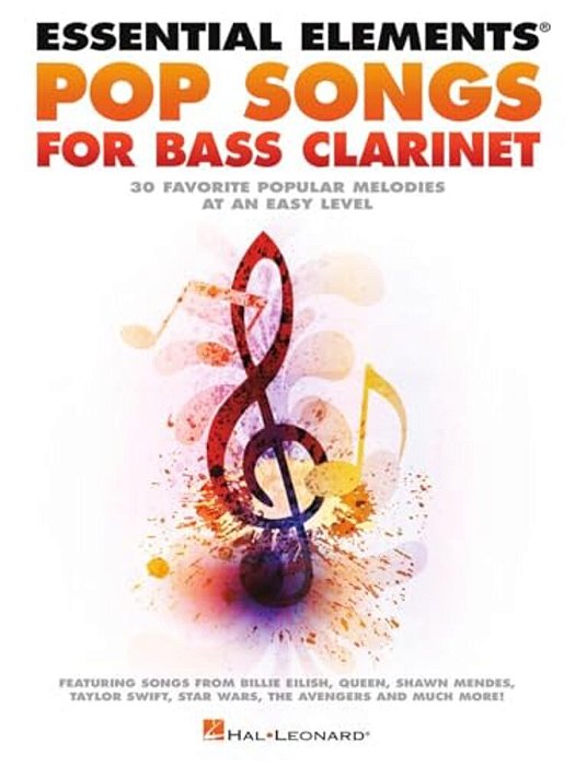 Essential Elements Pop Songs For Bass Clarinet-..