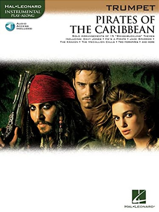 Pirates Of The Caribbean: For Trumpet (Hal Leonard Instrumental Play-Along) - Book/Online Audio [With CD]-..