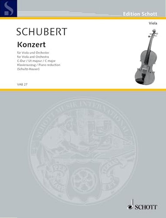 Concerto In C Major: Viola And Piano-..