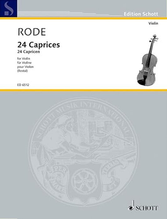 24 Caprice Etudes In The Form Of Etudes, In All 24 Keys: Violin-..