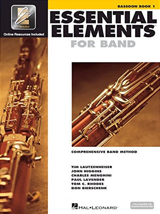 Essential Elements For Band - Bassoon Book 1 With Eei Book/Online Media [With CD-ROM]-..