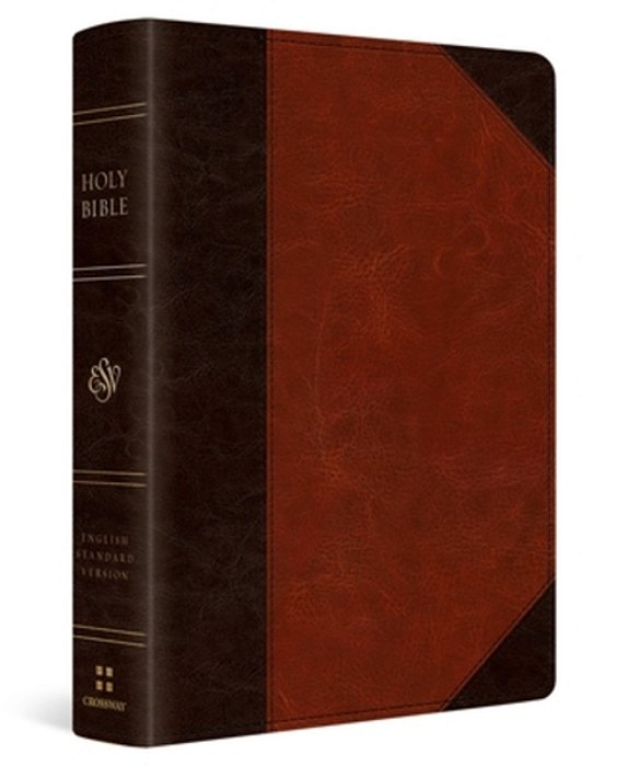 Esv Reader's Bible (Trutone, Brown/Cordovan, Portfolio Design)-..