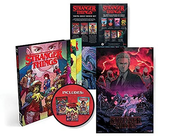 Stranger Things Graphic Novel Boxed Set (Zombie Boys, The Bully, Erica The Great)-..