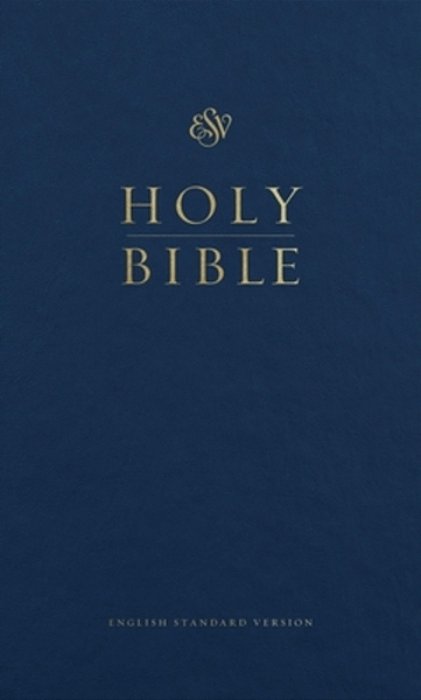 Esv Pew Bible (Hardcover, Blue)-..