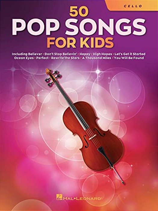 50 Pop Songs For Kids For Cello-..