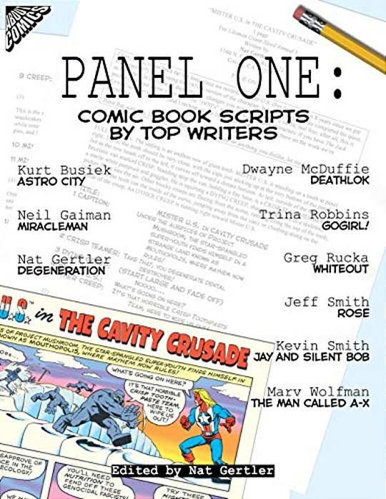 Panel One: Comic Book Scripts By Top Writers-..