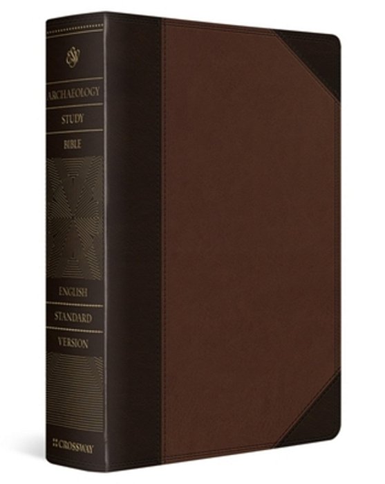 Esv Archaeology Study Bible (Trutone, Brown/Walnut, Portfolio Design)-..