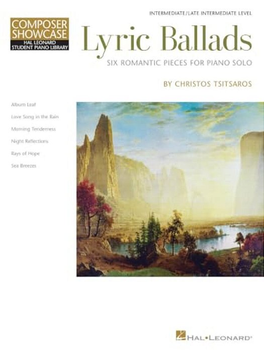 Lyric Ballads: Six Romantic Pieces For Piano Solo-..