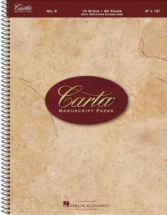 Carta Manuscript Paper No. 6 - Basic-..