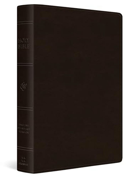 Esv Large Print Value Personal Size Bible (Trutone, Deep Brown)-..
