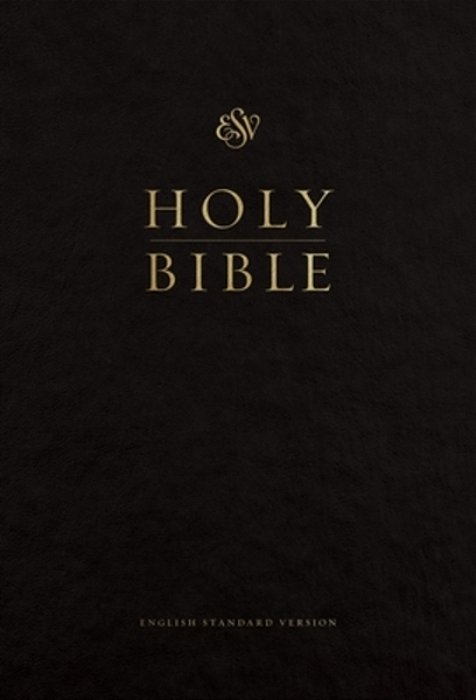 Esv Pew And Worship Bible, Large Print (Black)-..