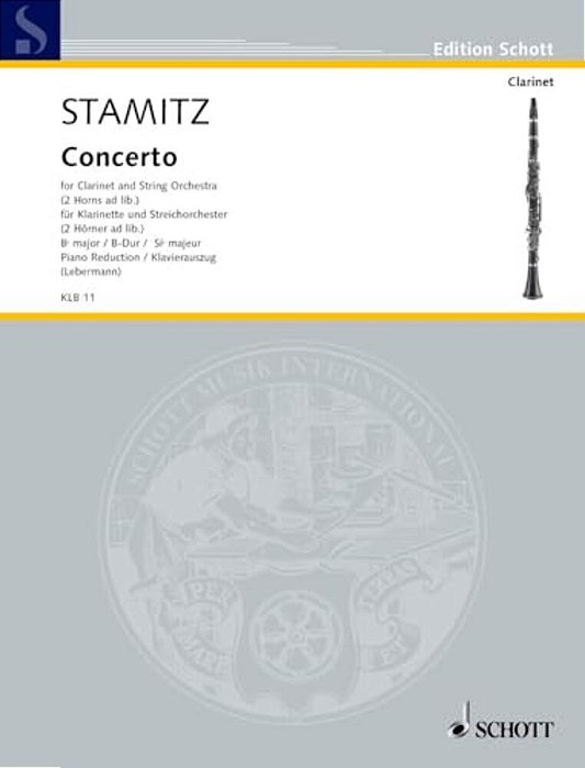 Concerto In B-Flat Major: Clarinet And Piano-..
