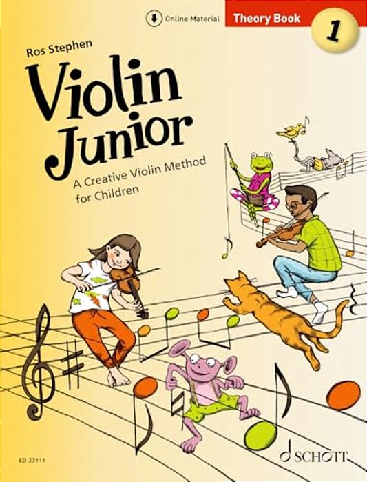 Stephen: Violin Junior: Theory Book 1 - A Creative Violin Method For Children Book With Media Online-..