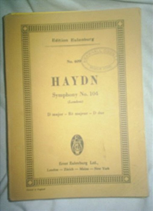 Symphony No. 104 D Major, Salomon-..