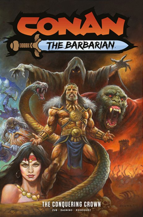 Conan The Barbarian Vol.7: The Conquering Crown-..