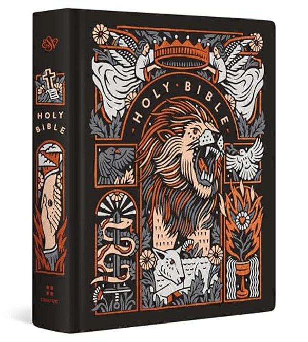 Esv Journaling Bible, Artist Series (Hardcover, Joshua Noom, The Lion And The Lamb)-..